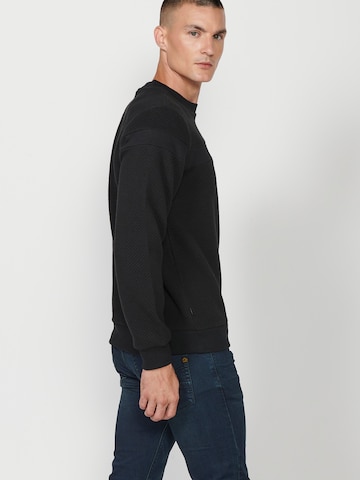 KOROSHI - Sweatshirt em preto