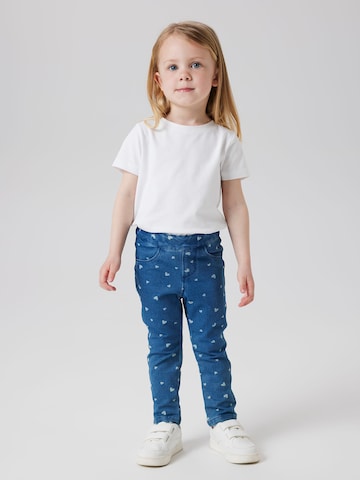 Slimfit Jeans 'NMFSalli' de la NAME IT pe albastru