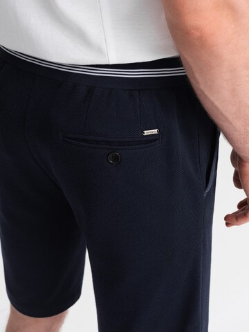 Regular Pantalon 'SRCS-0110' Ombre en bleu