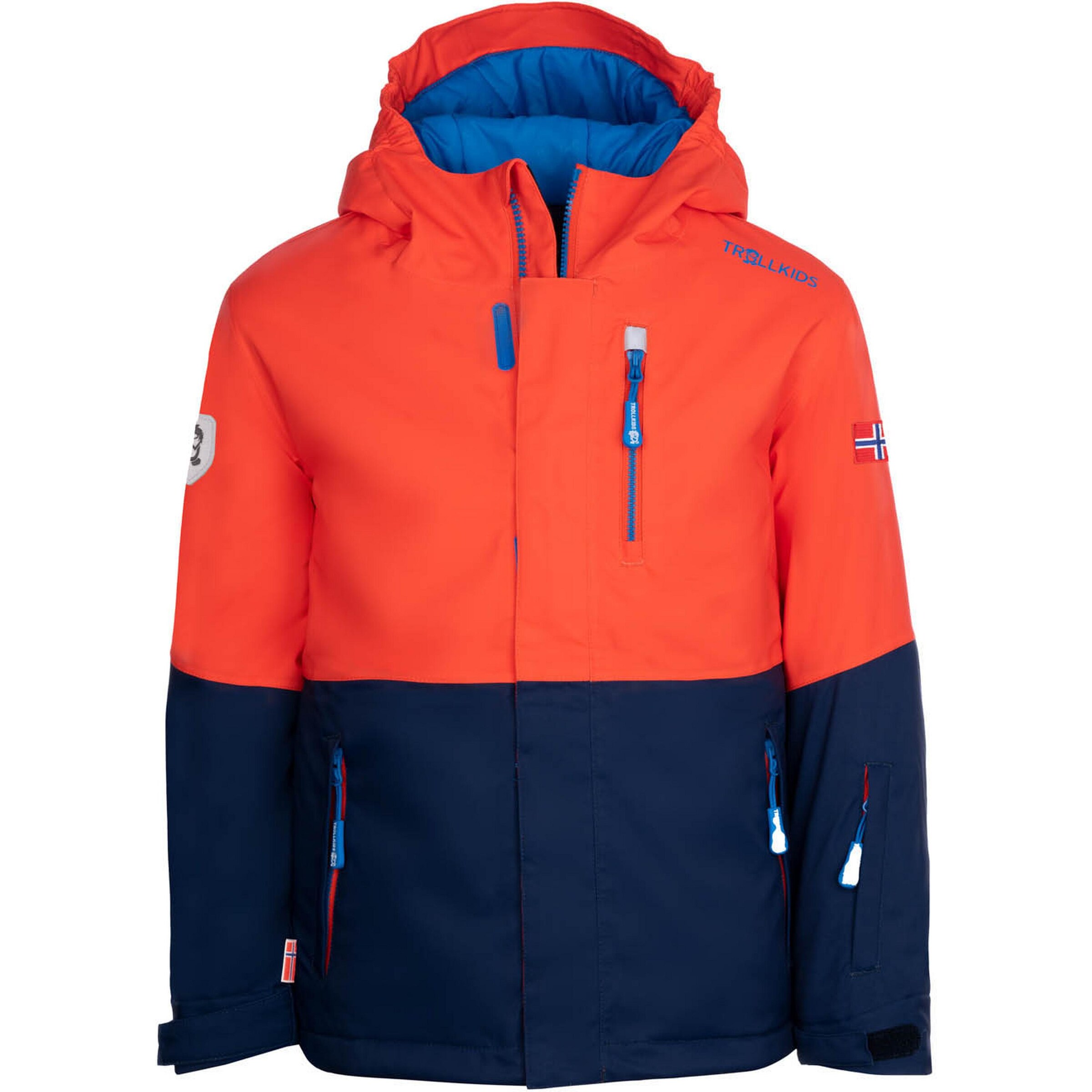 TROLLKIDS Sportjacke 'Hallingdal' in Orange: Vorderseite