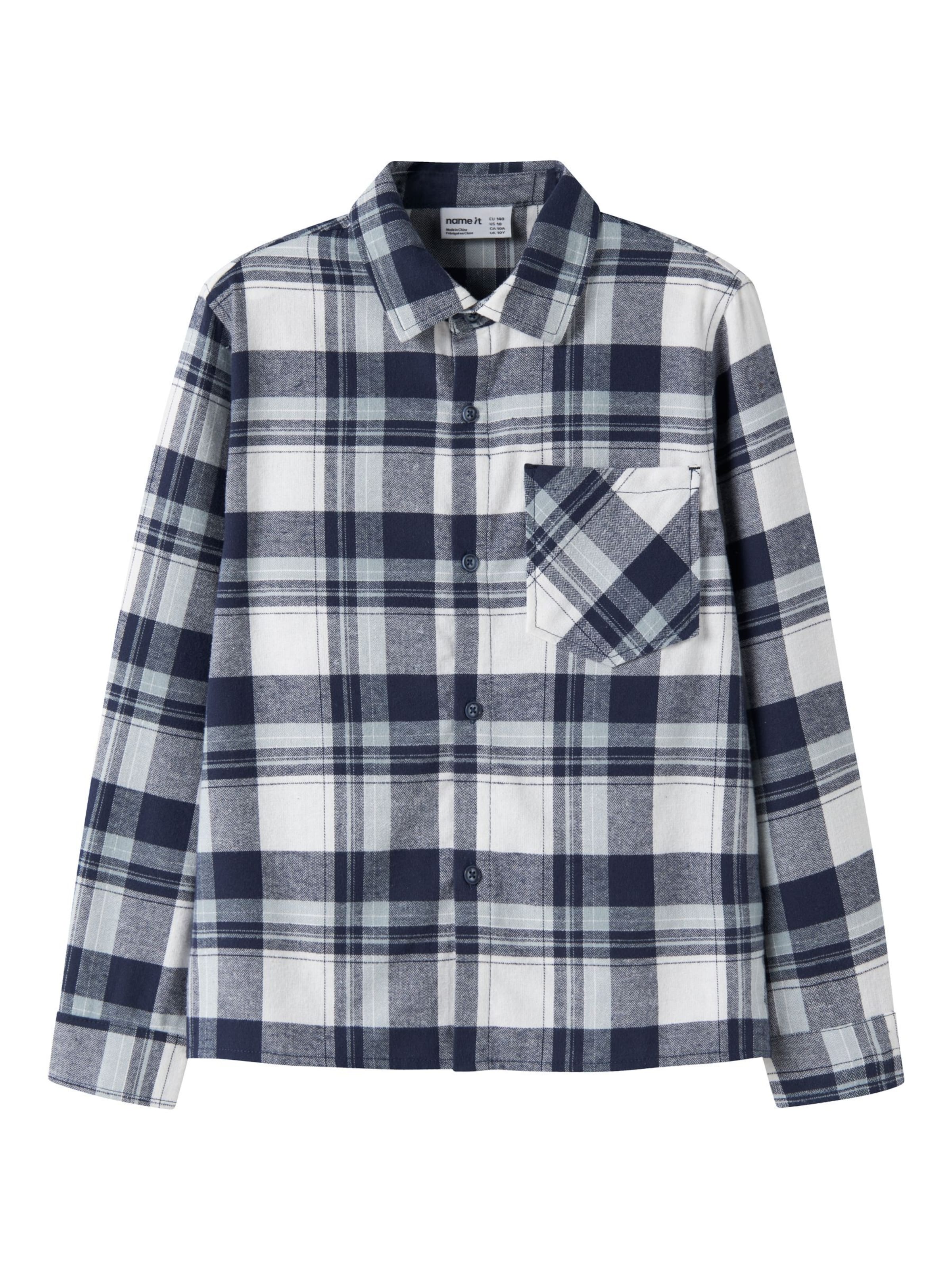 Camicia di NAME IT in blu: frontale