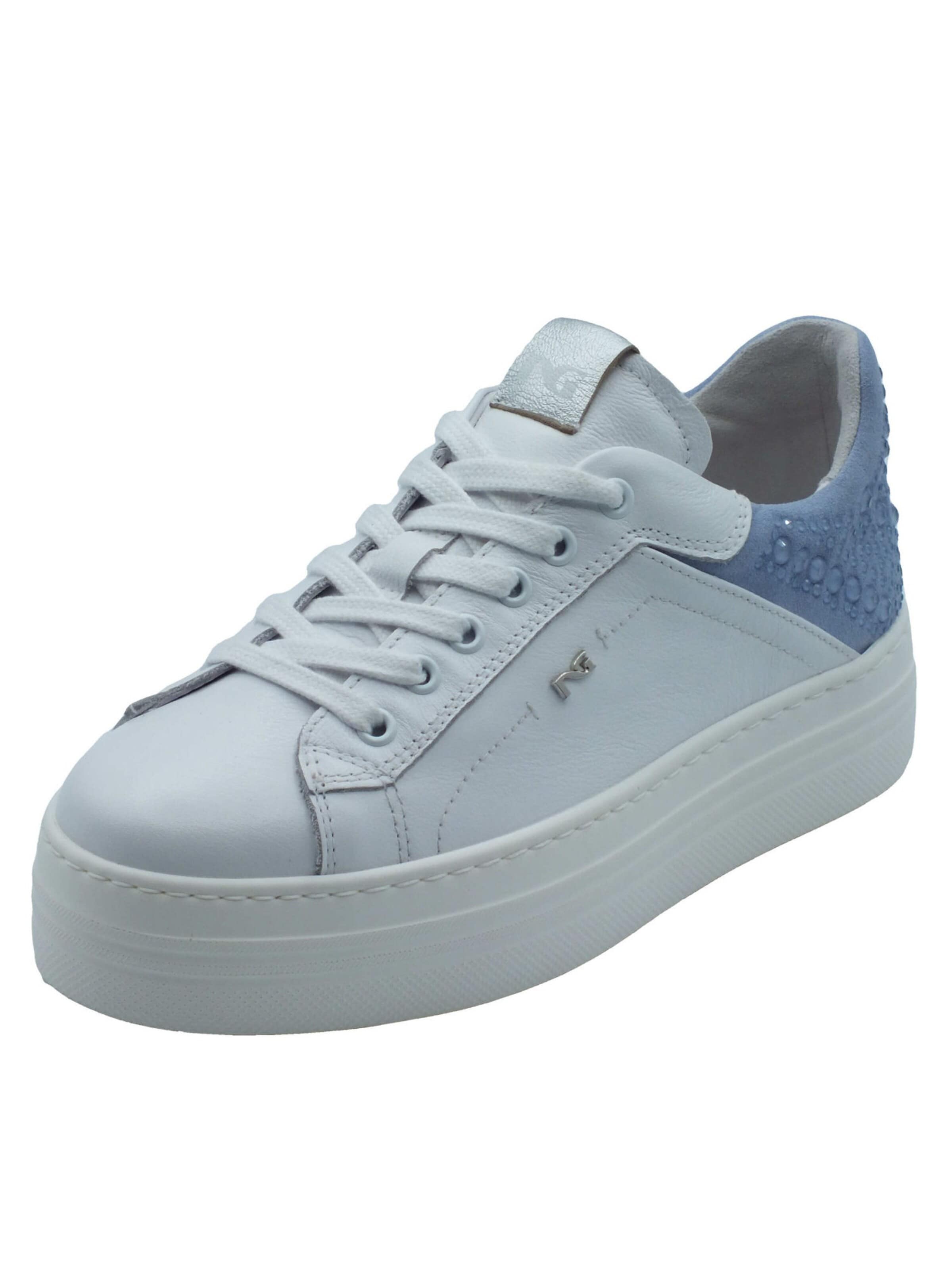 Nero Giardini - Zapatos con cordón en blanco: frente