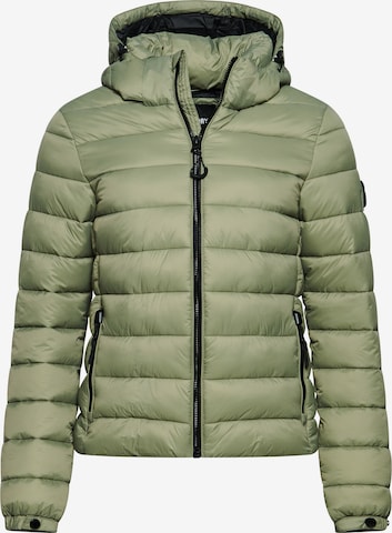 Superdry Between-Season Jacket 'Fuji' in Green: front