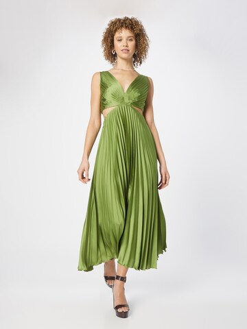 Robe de cocktail Abercrombie & Fitch en vert