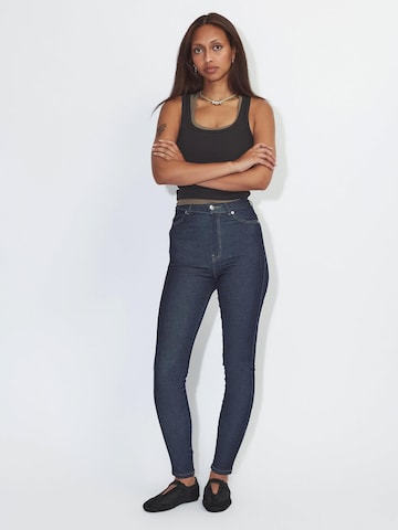 Dr. Denim Tall Skinny Jeans 'Moxy Tall High Skinny' in Blue