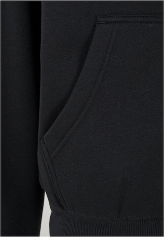 Urban Classics Zip-Up Hoodie in Black