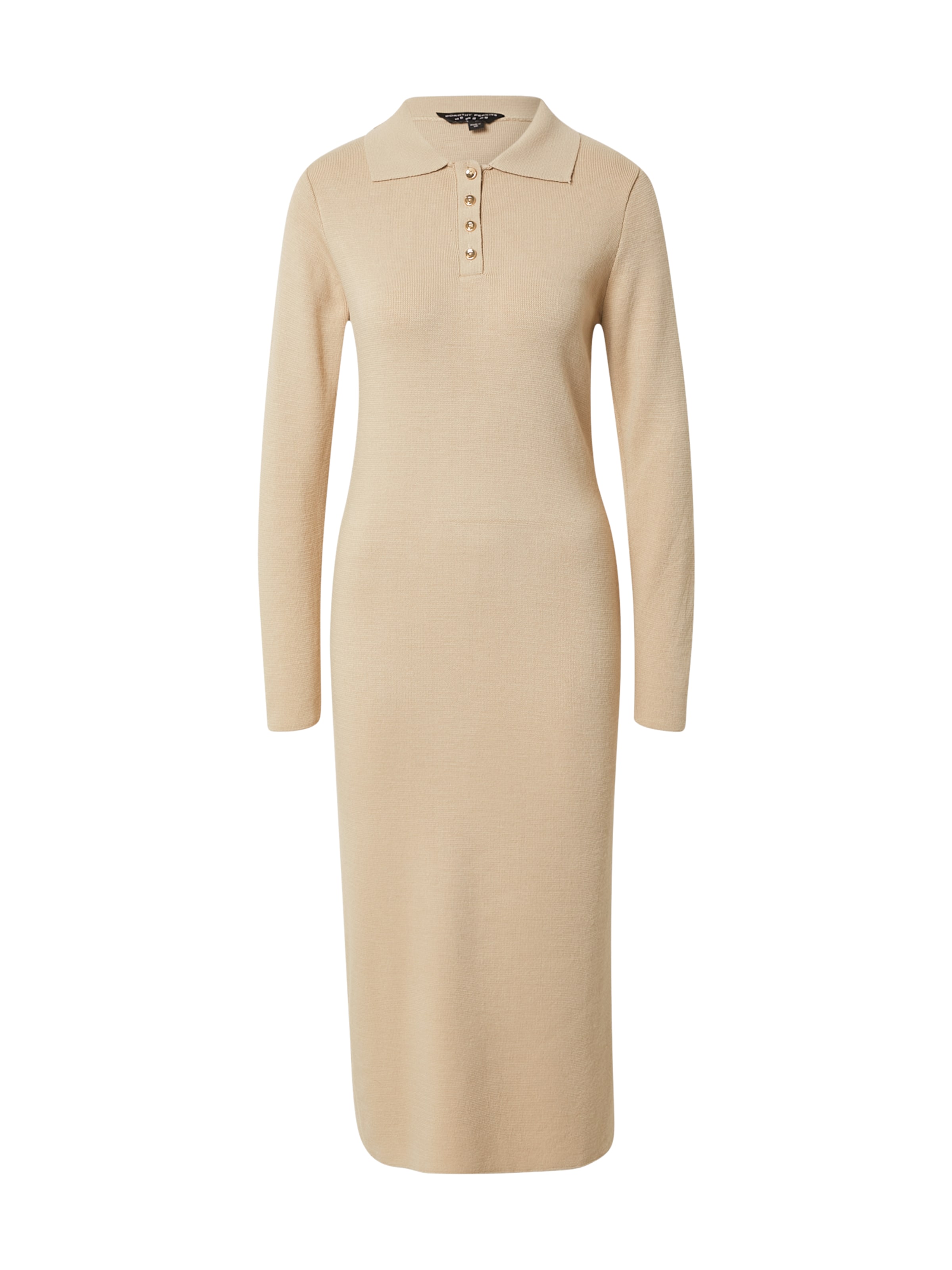 Abito in maglia di Dorothy Perkins in beige: frontale