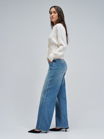 Salsa Jeans Wide leg Jeans in Blauw