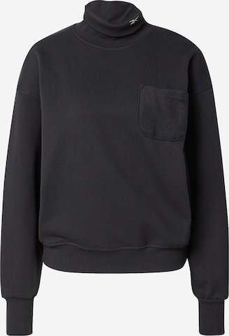 Reebok Sweatshirt in Black: front