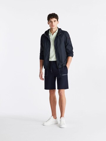 Peuterey Regular Sportbroek 'PEUTEREY MITCHEL 03 BERMUDA' in Blauw