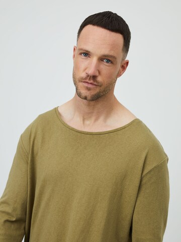 DAN FOX APPAREL Bluser & t-shirts 'Lino' i grøn