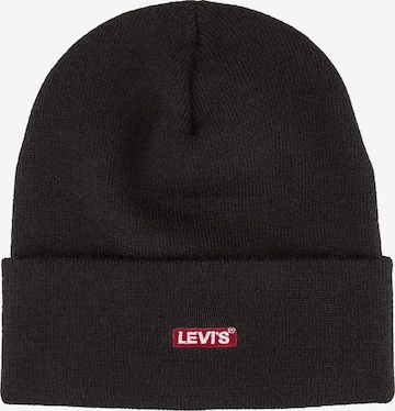 juoda LEVI'S ® Megzta kepurė: priekis