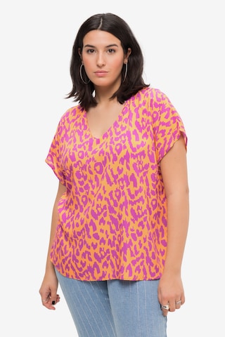 Studio Untold Blouse in Roze: voorkant