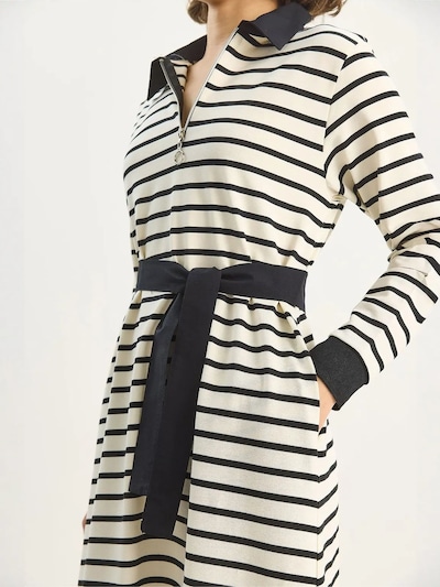 Bianco Lucci Vestido em preto / branco, Vista do artigo