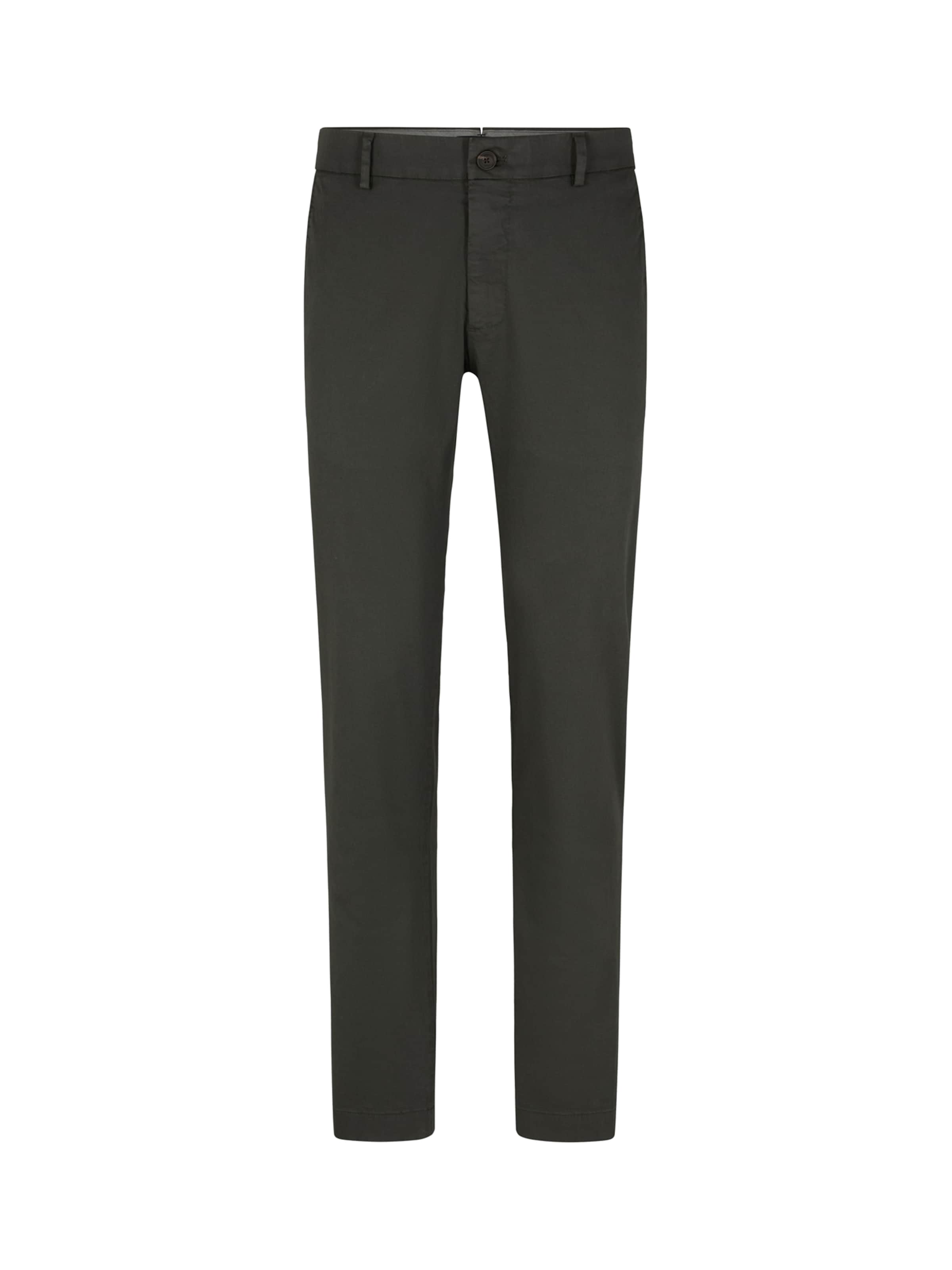 Coupe slim Pantalon chino 'Hank' JOOP! en gris : devant