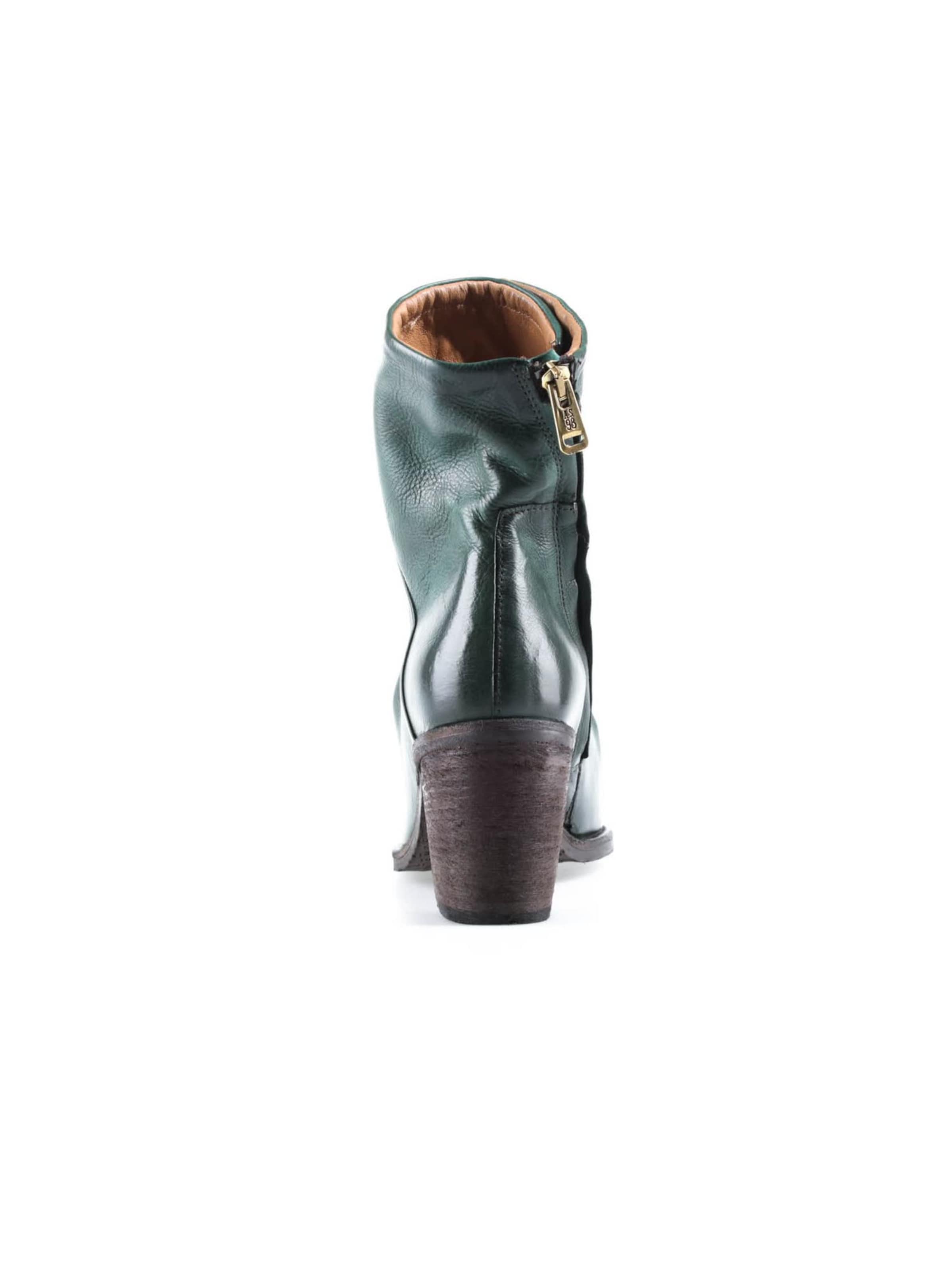 A.S.98 - Botas pelo tornozelo 'ROMY' em verde: atrás