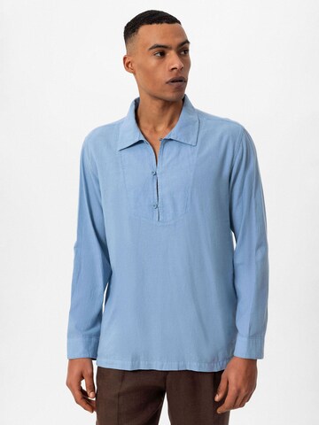 Antioch Shirt in Blauw: voorkant