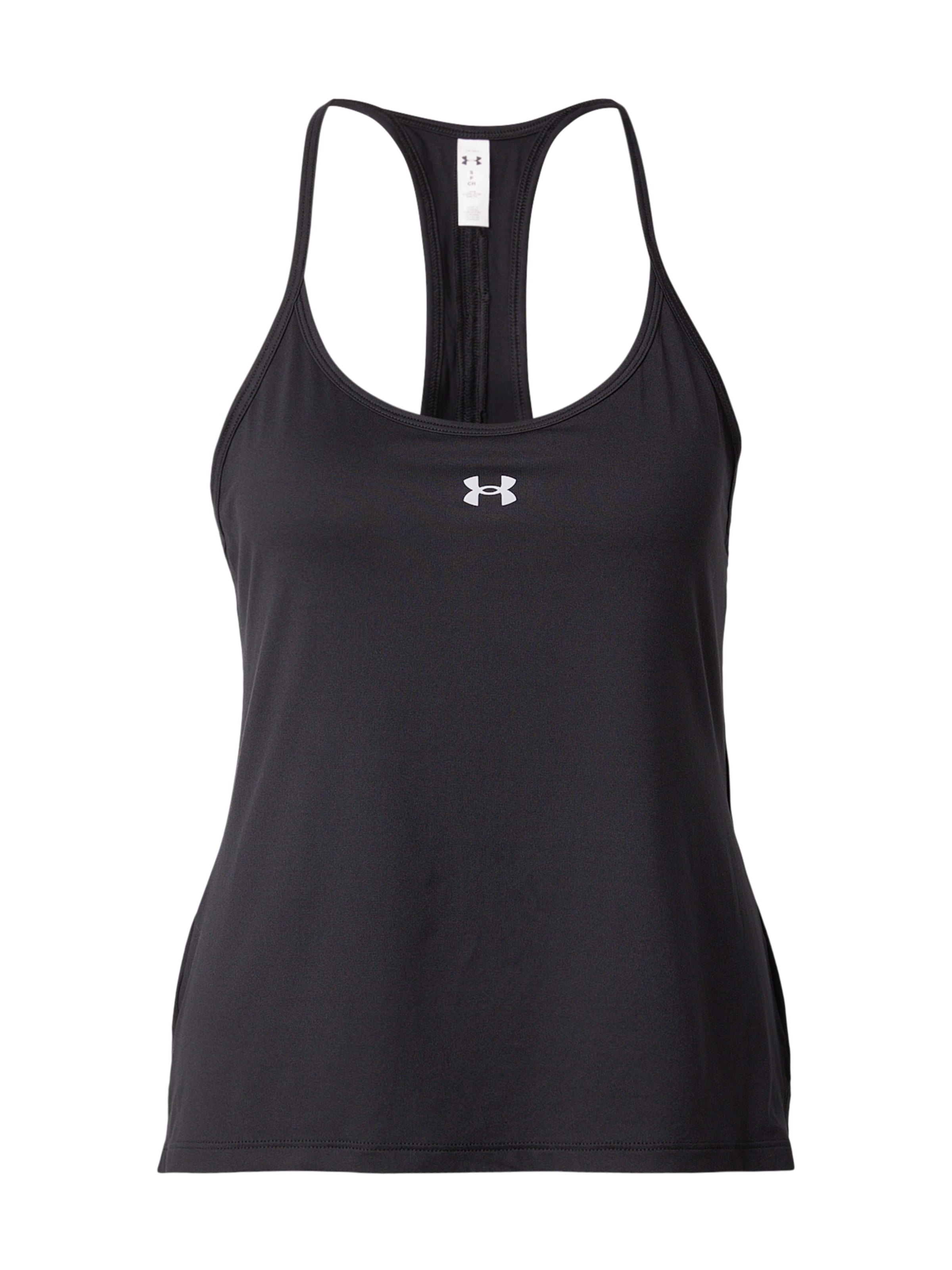UNDER ARMOUR Sports Top 'Vanish' in Black: front
