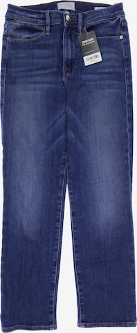 FRAME Jeans in 27 in Blue: front