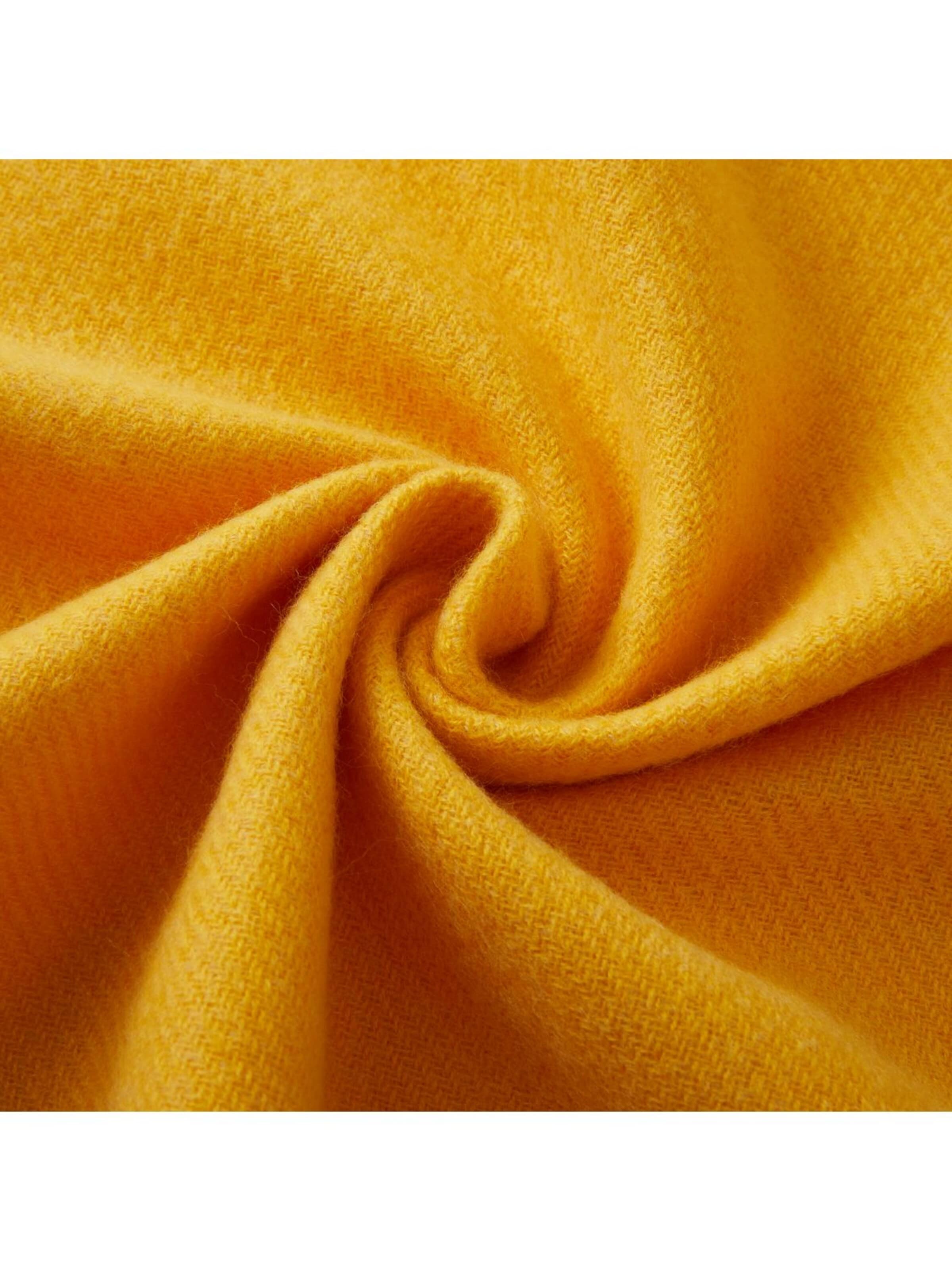 Sciarpa 'Echarpe GIOVANNA' di 19V69 ITALIA in giallo