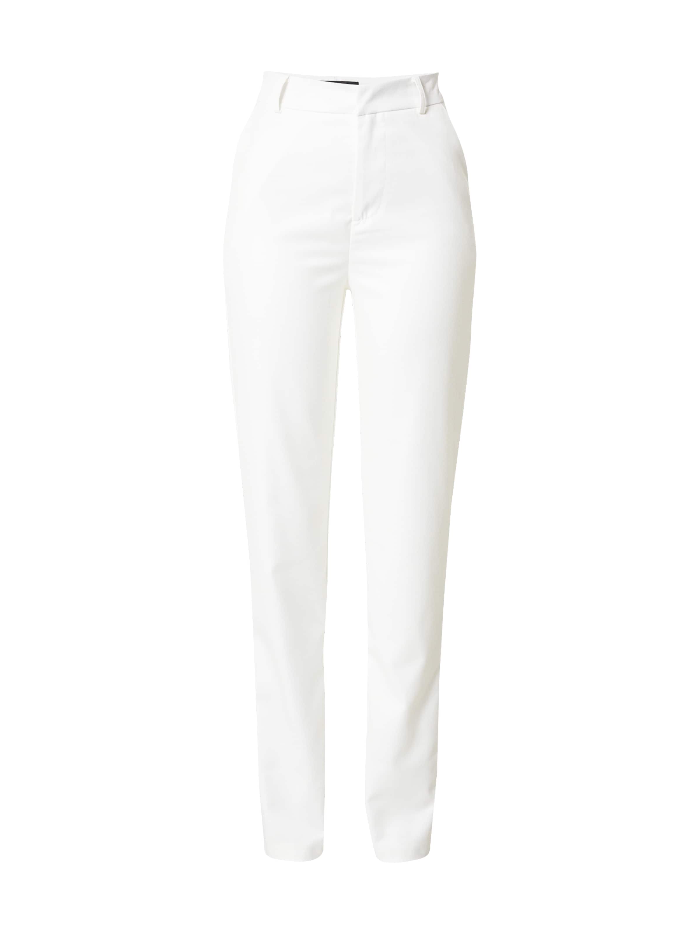 Misspapregular Hlače - bijela boja: prednji dio