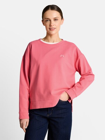 TOM TAILOR Sweatshirt in Pink: Vorderseite