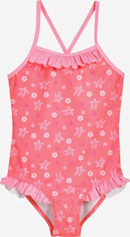 PLAYSHOES Swimsuit 'Hawaii' in Pink: front