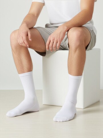 sockenkauf24 Athletic Socks in White