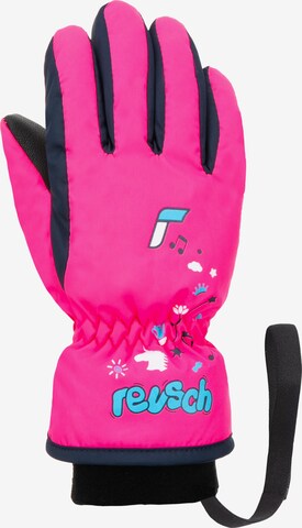 REUSCH Athletic Gloves in Pink