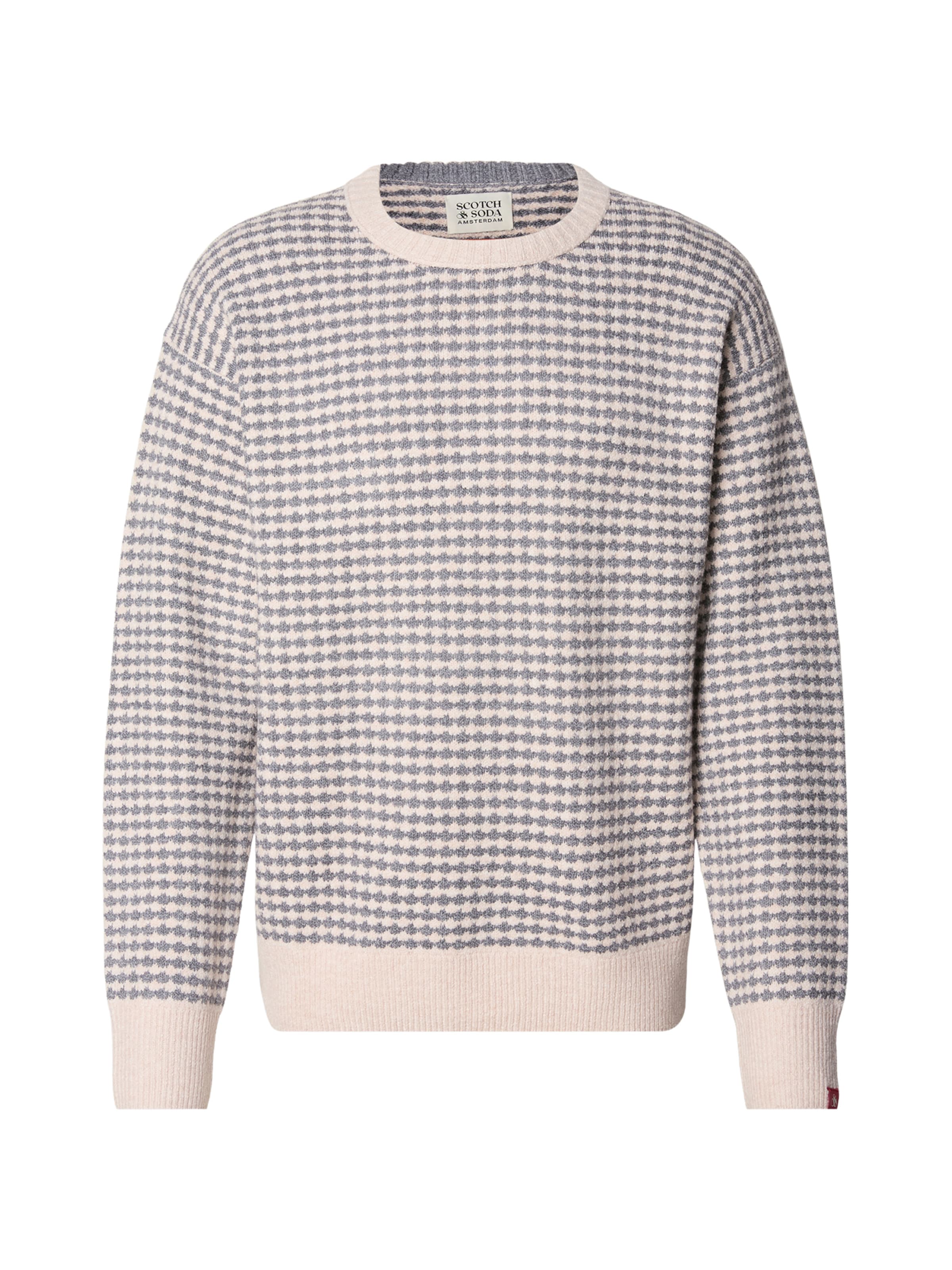 Pull-over SCOTCH & SODA en gris : devant