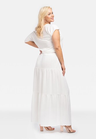 Karko Skirt 'LUNA' in White