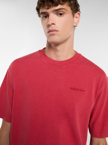 DICKIES Футболка 'Plentywood' в Красный
