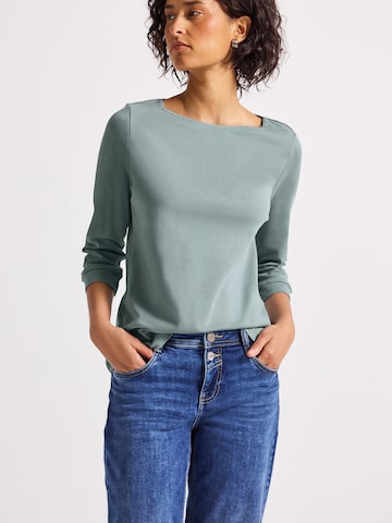 T-shirt STREET ONE en vert : devant