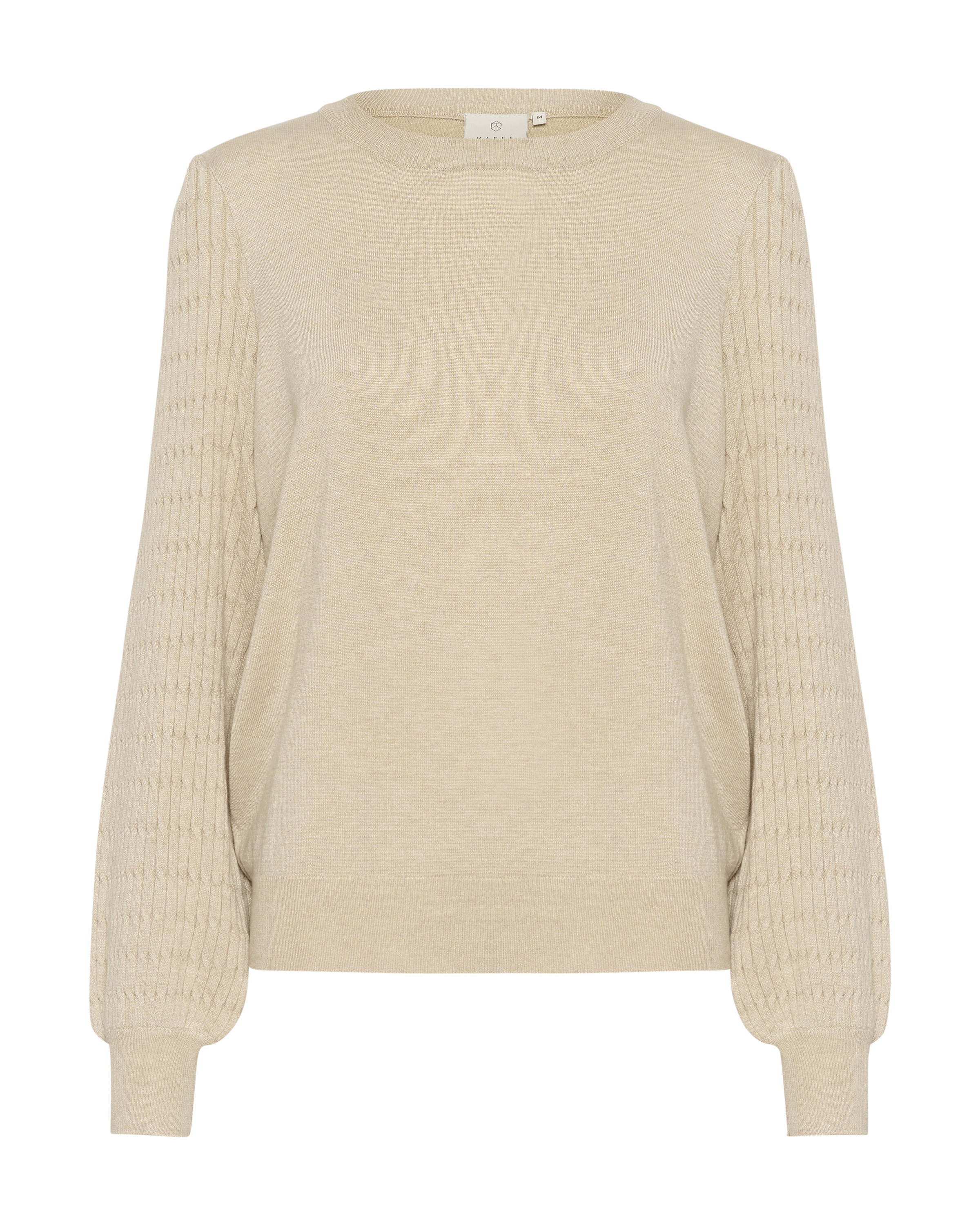 Kaffe Trui &#x27;KA Nanna&#x27; in Beige: voorkant