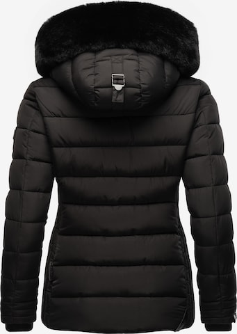 MARIKOO Winter Jacket 'Qesraa' in Black