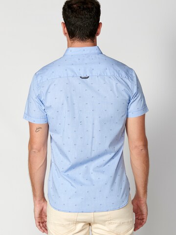 KOROSHI Regular fit Overhemd in Blauw