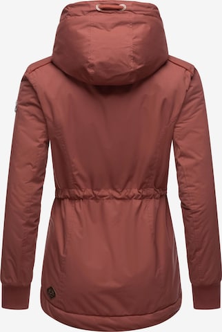 Ragwear Weatherproof jacket 'Danka' in Brown