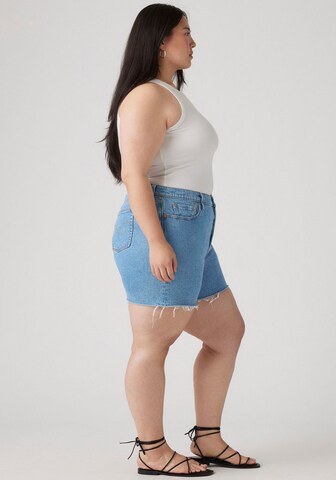 Levi's® Plus Slimfit Shorts in Blau