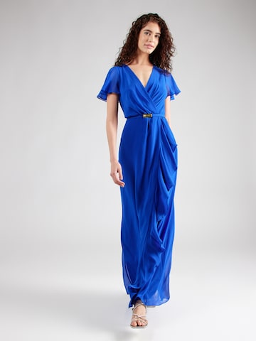 Lauren Ralph Lauren - Vestido de festa 'FARRYSH' em azul: frente