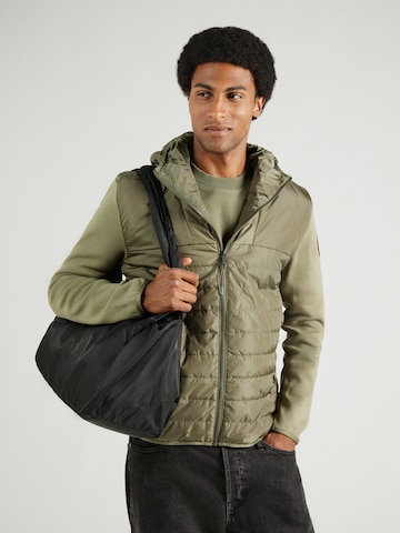 NAPAPIJRI - Chaqueta de entretiempo 'D-TOSA FZ' en verde: frente