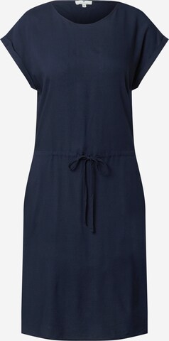 TOM TAILOR فستان بلون أزرق: الأمام