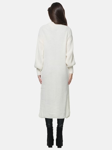 Elara Gebreide mantel in Wit