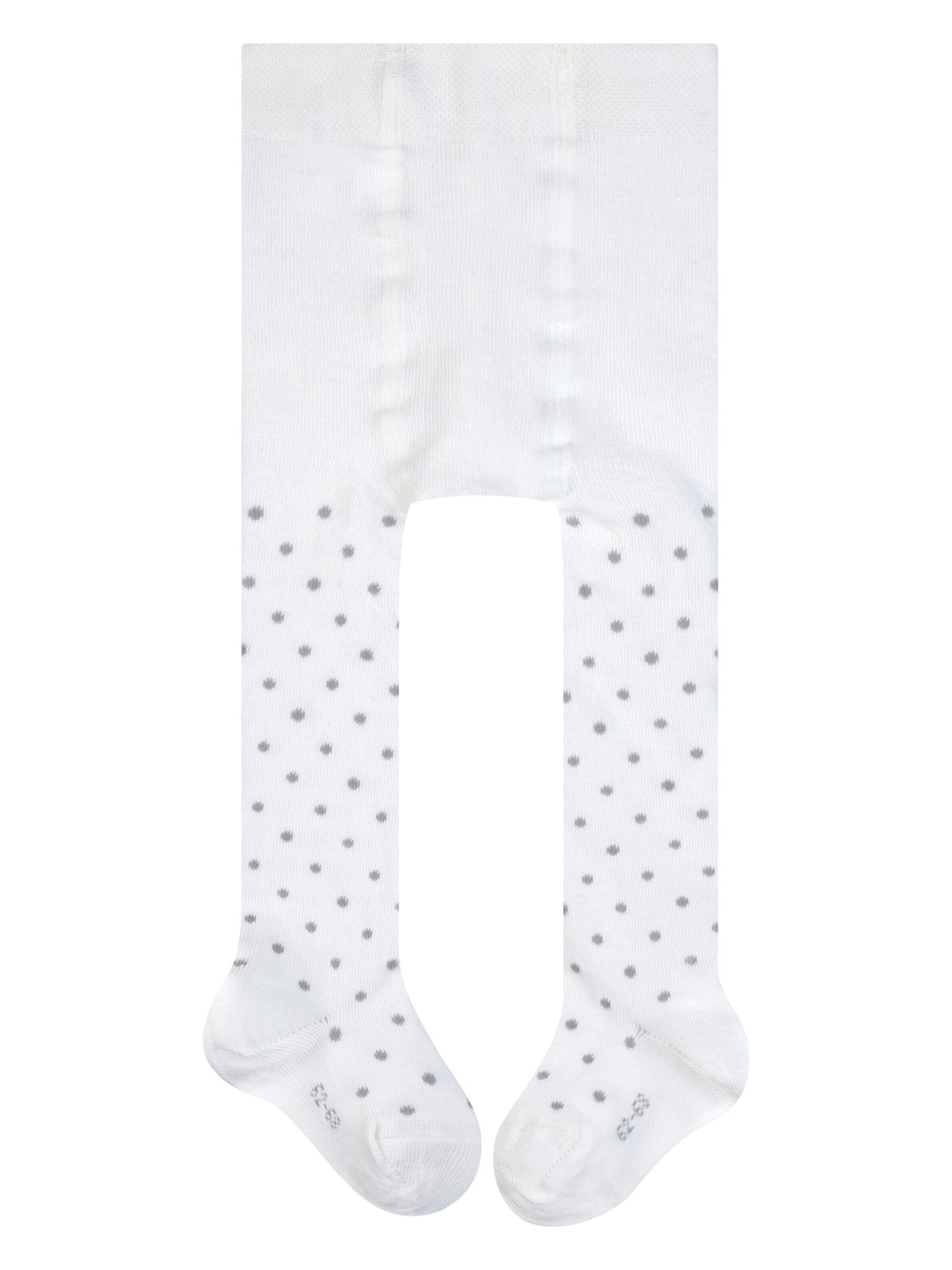 FALKE Tights 'Little Dot' in White