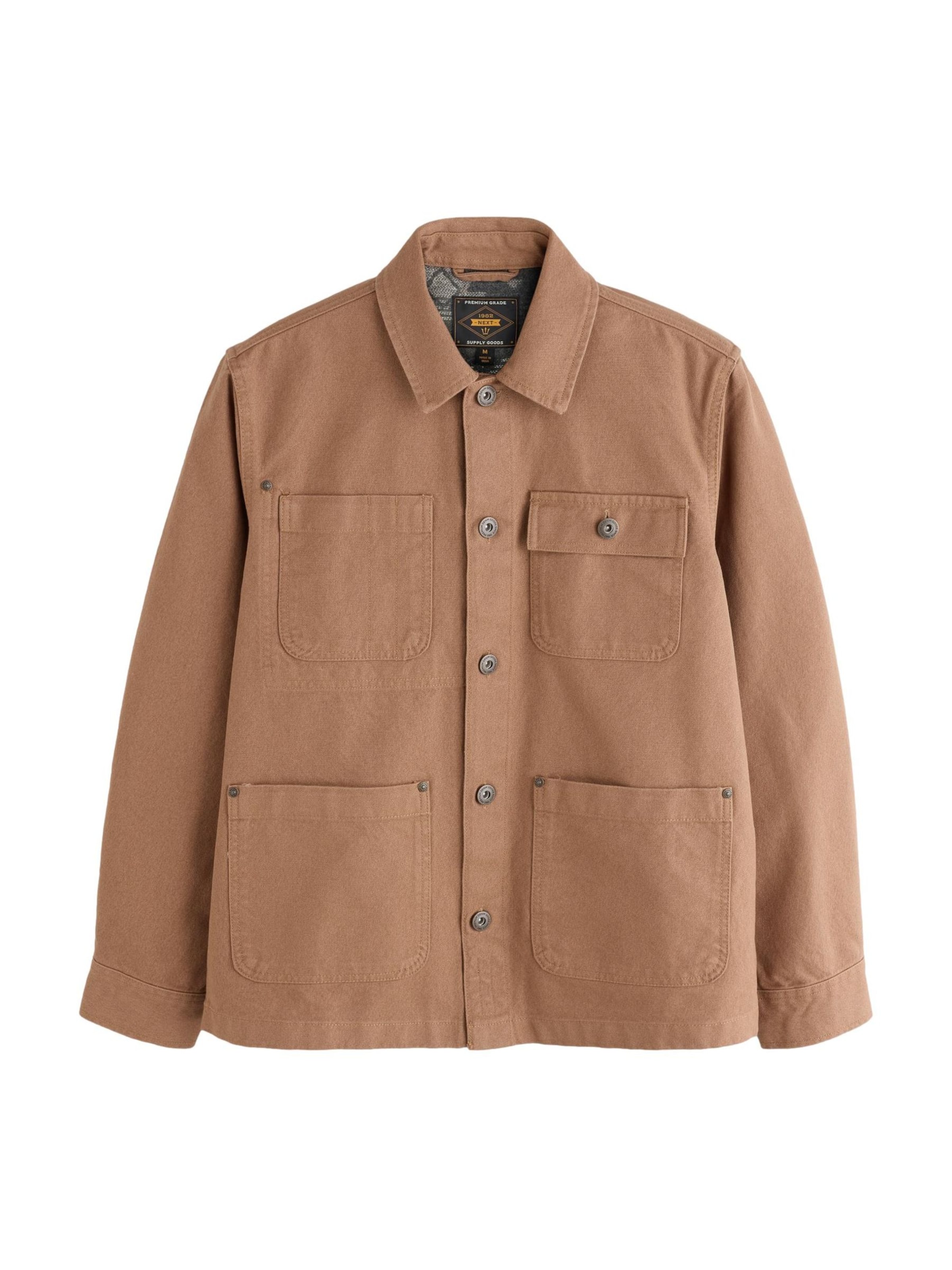 Next Jacke in Braun: Vorderseite