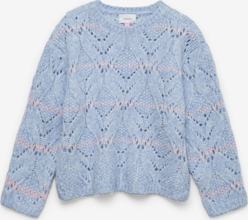 Vero Moda Girl Pullover 'VMNEW HATTY' i blå: forside