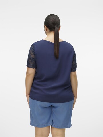 Vero Moda Curve Blouse 'RUSK' in Blue