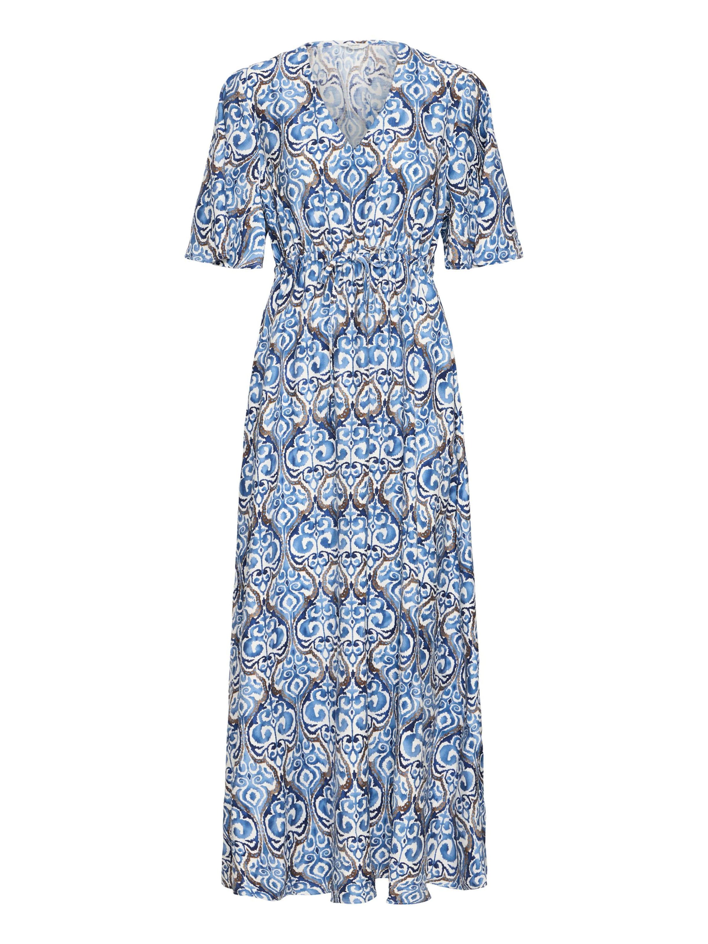 b.young - Vestido 'Ilhanna' em azul: frente