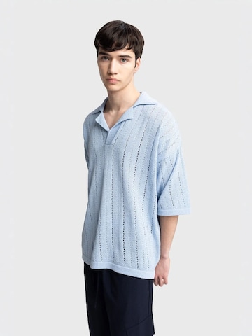 Giesto Shirt 'T-Shirts' in Blauw