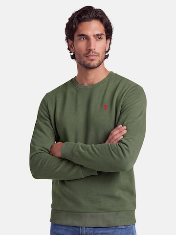 U.S. POLO ASSN. Sweatshirt in Green