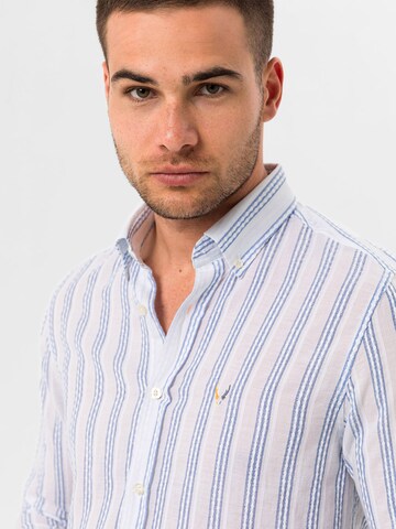 By Diess Collection Regular fit Button Up Shirt 'Maglorio' in Blue